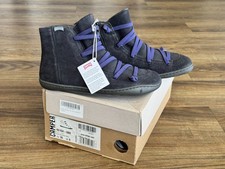 Camper Peu Cami Boots - Black Leather High Top - EU 36/US 6 - NEW, UNWORN