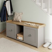 Lancaster 2 Door Shoe Bench