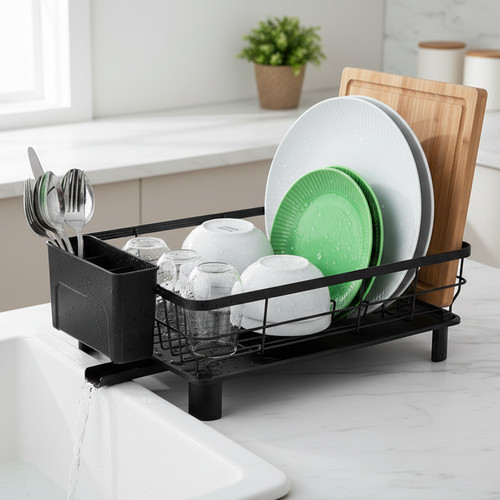 Dish drainer rack cup plate - drainer,