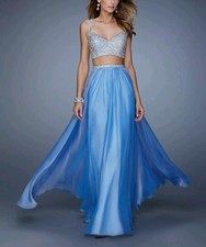LA FEMME Periwinkle Gown, Size