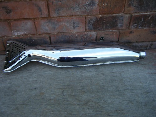 Velocette exhaust silencer - exhaust,