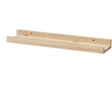IKEA 45cm Pine Picture Ledge Shelf