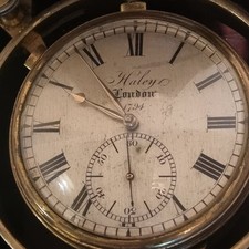 ANTIQUE SHIPS CHRONOMETER HAYLEYS LONDON