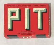 Vintage Pit Card Game - John Waddington - 63 Card Version + Bull & Bear Cards -: