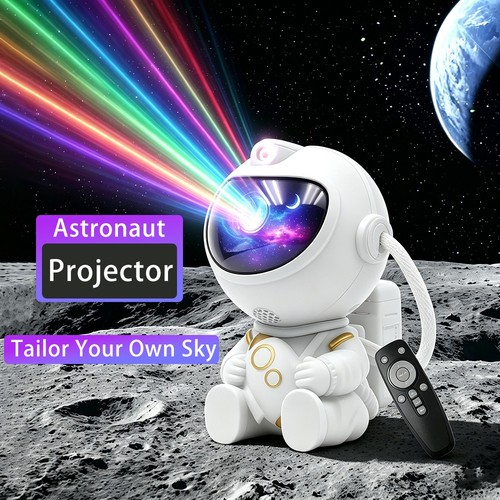 Astronaut star space projector - star,