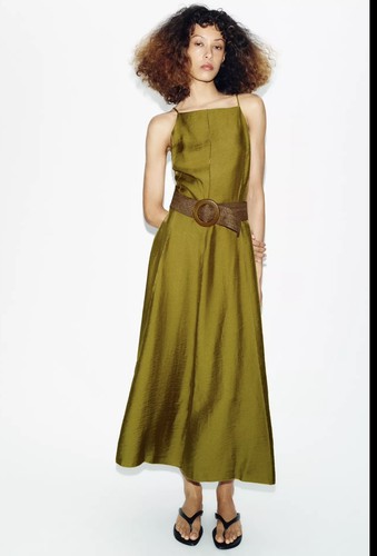 Zara beautiful green - zara, dress