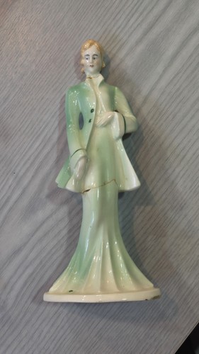 Art deco lady - deco, read