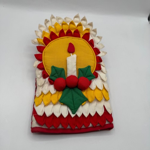 Christmas candle holly - candle,