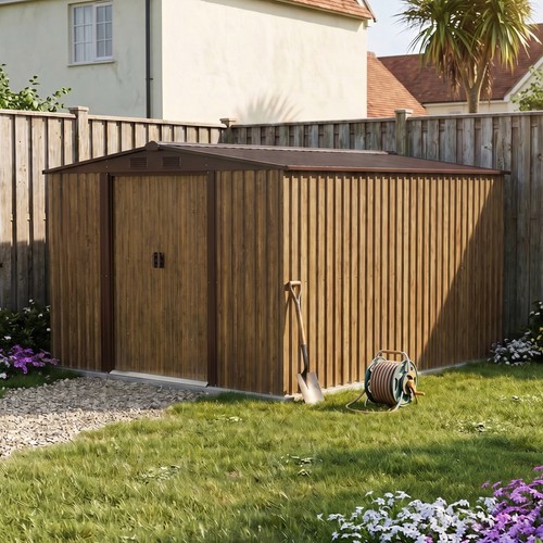 10x8ft metal garden storage - garden,