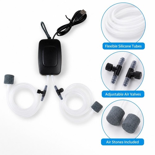 Silent usb aquarium - aquarium, oxygen