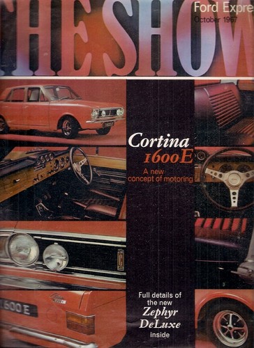 Ford range motorshow 1967 - range, uk