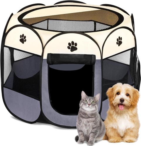Pet foldable playpen - pet,