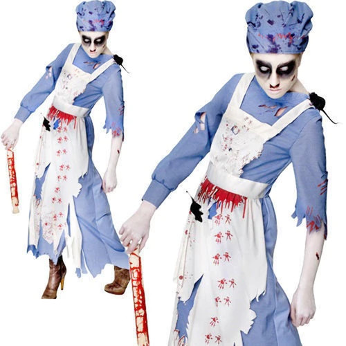 Victorian maid zombie ladies - maid,