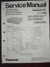 PANASONIC NV-HD610 NV-HD605