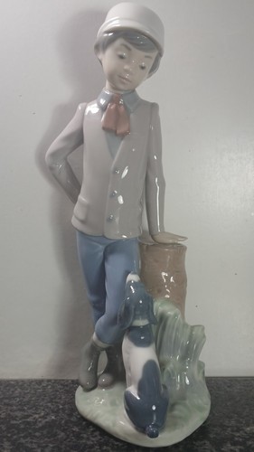 Lladro nao affectionate pup - lladro,