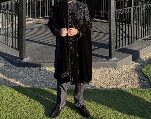 Men sherwani groom wedding - sherwani,