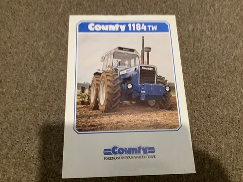 County 1184 tractor sales - tractor,