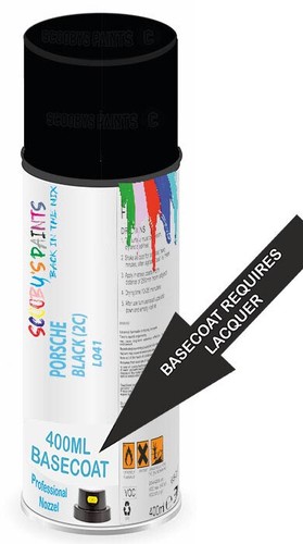 Basecoat aerosol for porsche - basecoat,