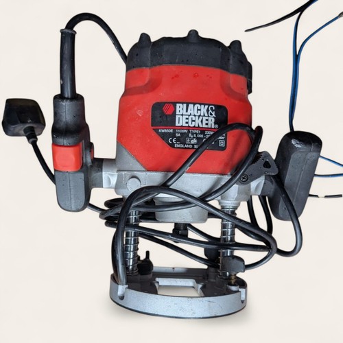 Black decker kw850e router - &,