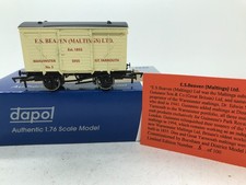 DAPOL OO BURNHAM Ltd Edn E.S BEAVEN MALTINGS VAN WAGON + BOXED + CERTIFICATE