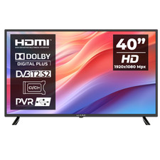 Kiano Slim 40" Full HD LED TV | DVB-T2/S2 | USB HDMI PVR | Dolby Audio
