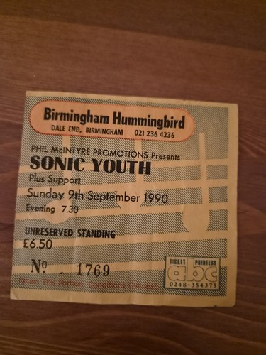 Sonic youth rare concert - youth,