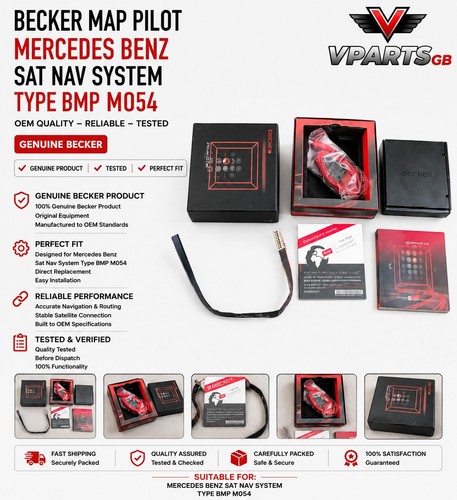Becker map pilot mercedes benz - becker,