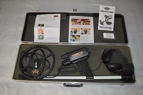 Fisher metal detectors cz 21 - fisher,