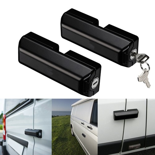 Van locks slide barn door - van,