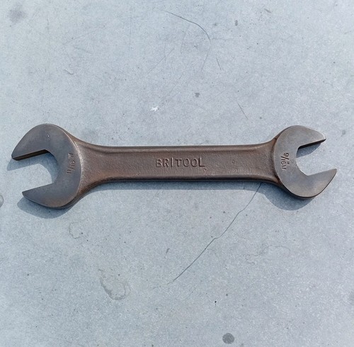 Britool short spanner - o/e,