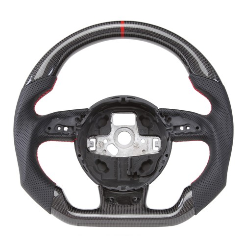 Carbon fiber steering wheel - fiber,