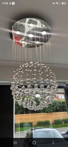 Faceted crystal balls - faceted,