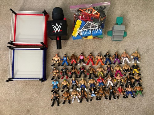 Mattel wwe knuckle crunchers - wwe,