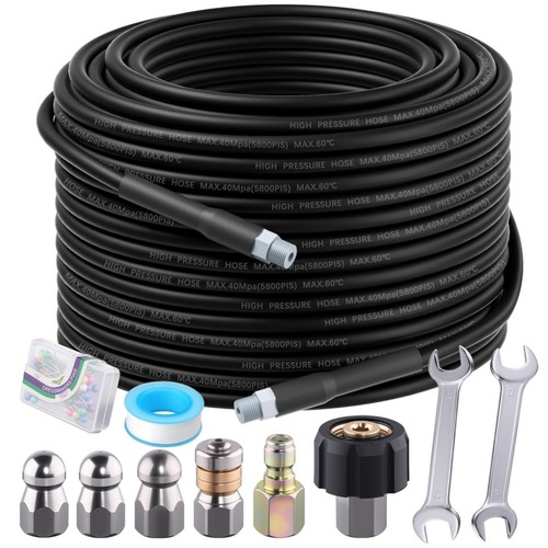 100ft sewer jetter nozzles kit - sewer,