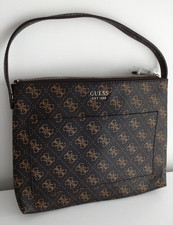 GUESS Monogram Shoulder Bag