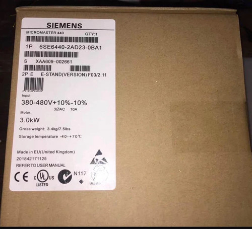 New sealed siemens 6se6 - new,