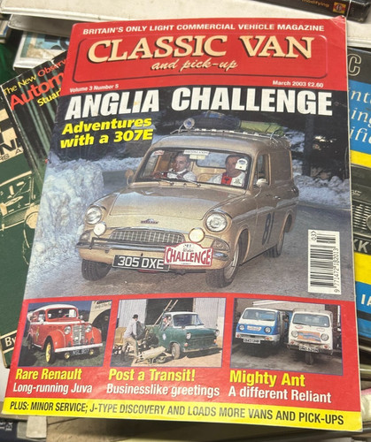 Classic van pick up magazine - up,
