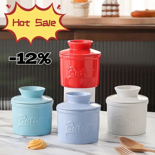 Butter bell crock - butter, w/