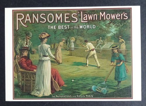 Ransomes lawn mowers vintage - ransomes,