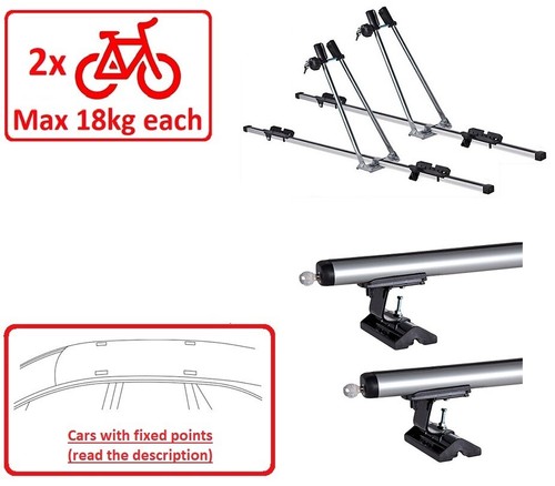 Set roof rack m015 - rack, bike