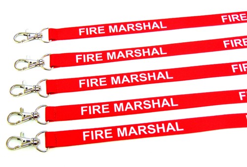 Fire marshal lanyard - lanyard, 15mm