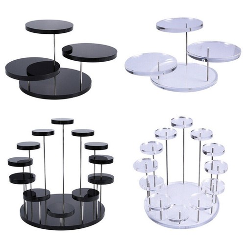 Acrylic round cupcake - acrylic, stand