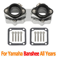 For Yamaha Banshee 350 Billet Intake Manifolds Kit Fit 33 34 35 36 mm Carburetor