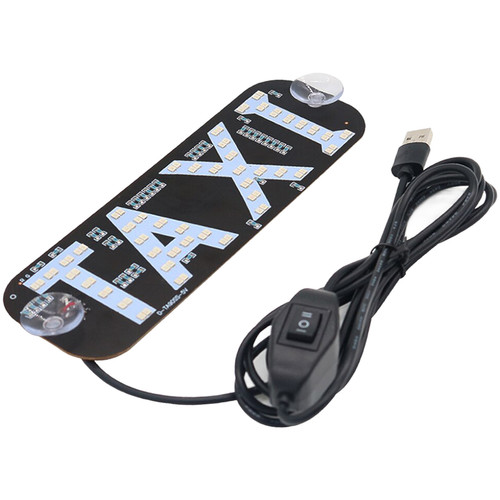 Taxi led roof sign - led,