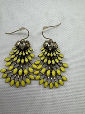 Stella & Dot Earrings Yellow