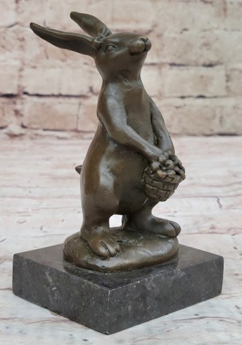 Vintage brass rabbit bunny - vintage,