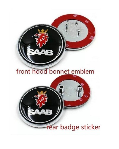 Set saab front - set,