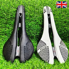 Carbon Fiber Mountain Road Bike Saddle Cushion Comfort Leather Bicycle Seat​ New