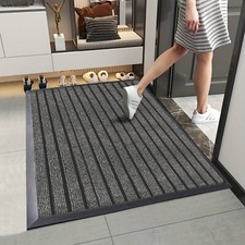 Heavy Duty Non Slip Door Mat Large Indoor Outdoor Barrier Rug Floor Entrance UK