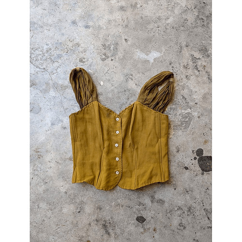 Vintage kenzo buttoned bustier - kenzo,